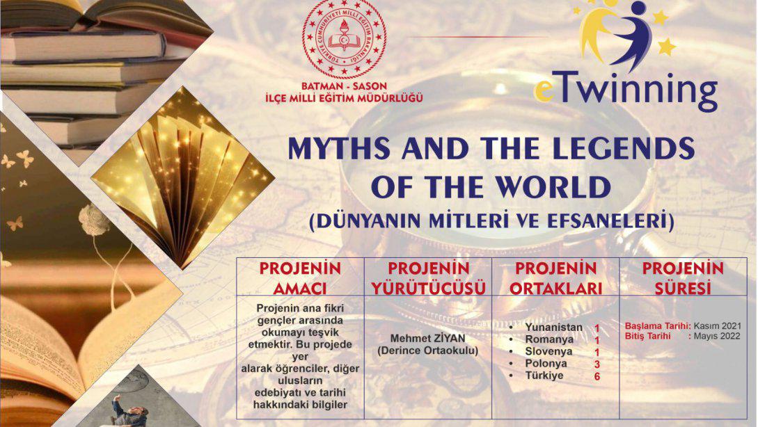 İLÇEMİZDE YÜRÜTÜLEN E-TWINNING PROJELERİ: MYTHS AND THE LEGENDS OF THE WORLD